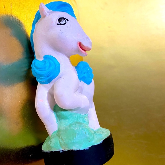MY LITTLE PONY G1 VTG 1984 PAINTABLE PLASTIC PEGASUS MEDLEY PONY FIGURE RARE - Picture 7 of 12